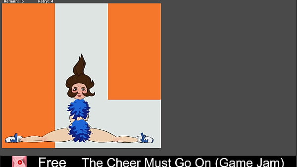 The Cheer Must Go On (free game itchio) Simulation, game, strip, dance 