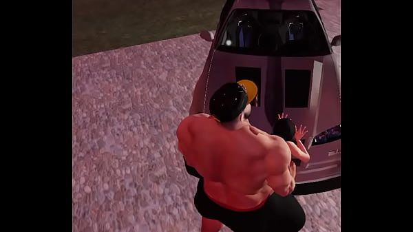 cam heyward fucks_neighboring couple in their driveway