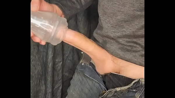 Play MP4 - 9&period;5x7 Cock Fucks Fleshlight and Cums