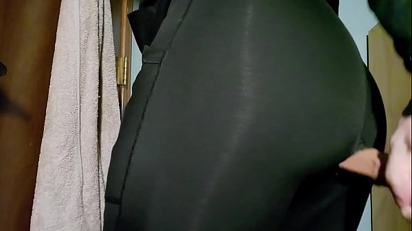 gay dildo through tights 