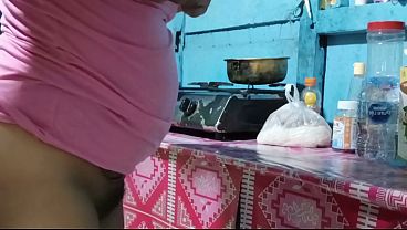 Ngentot istri temanku di dapur