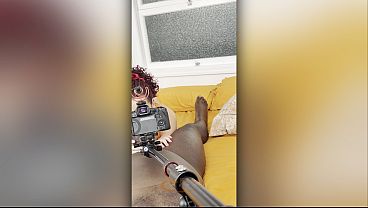 Behind The Scenes!! Francine Leclaire Sucks Semaj's Dick!! thumbnail