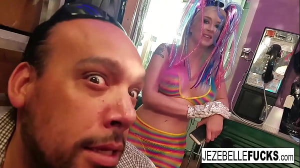 Lesbian sex with_Jezebelle and Leya