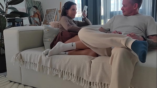 Real Cheating! My Husband's Friend Fucks Me Hard In The Anal! thumbnail