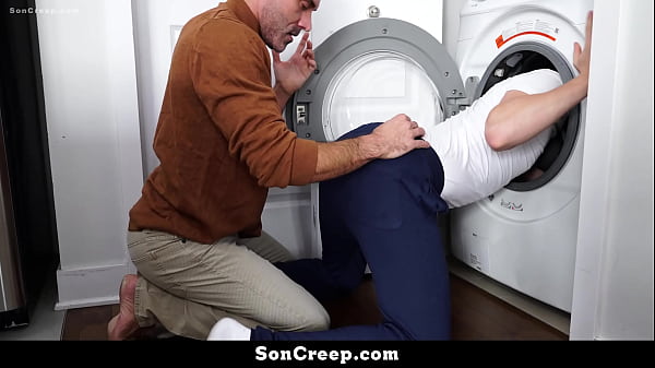 Stepdad Can&rsquo;t Resist that Cute Ass, Rimming the Boy Passionately - Soncreep 