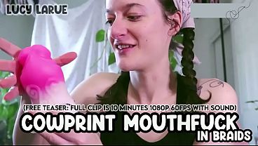 Nonton &ldquo;cowprint Mouthfuck In Braids&rdquo; thumbnail
