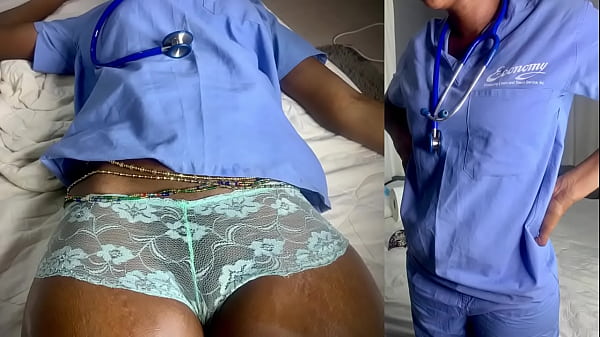 Amateur Nurse Using Clients Dick For Pleasure thumbnail