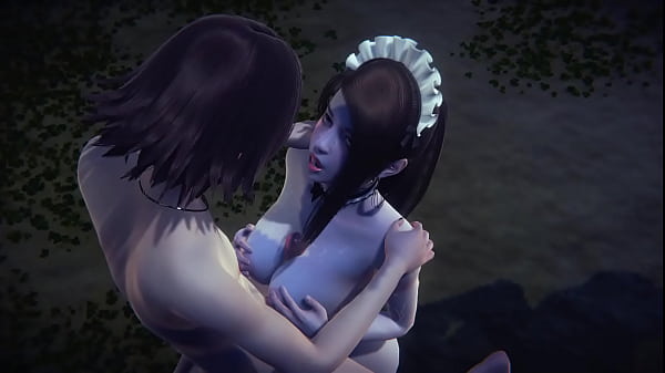 Uncensored Hentai 3d - Maid Ducked At The Street thumbnail