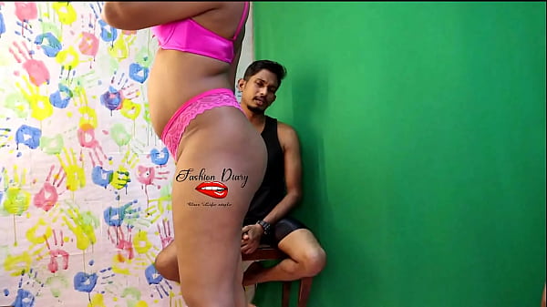 Hot Pink Color Sexy Bra and Thong Try onHaul Fashion Diary