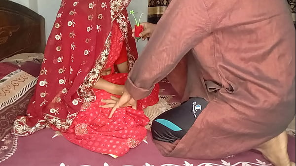 Newest Threesome Desi My Husband Father First Night Fucked Doggystyle Best Newly Married Wife With Husband Father Night Blowjob And Hardcore thumbnail