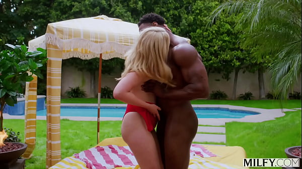 MILFY BBC Hungry BlondeMILF Charlie Devours ExBF s Cock