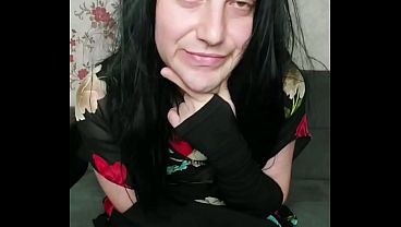 Flowered Pinky and Black Hair Cute Young video thumbnail