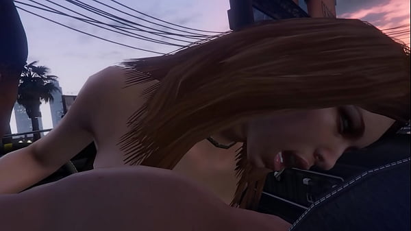 GTA 5 Franklin gets a Hooker service