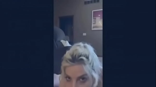 Kinzy Jo hot wife sucking neighbor'_s cock startled when husband comes home