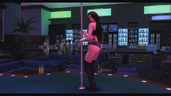 Agnes Arrasando no Pole Dance TS4