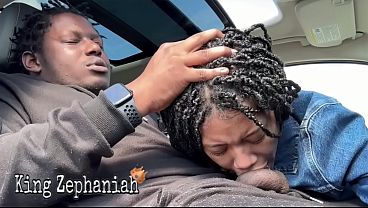 King Zephaniah - Huge Cumshot Caused By Her Throat