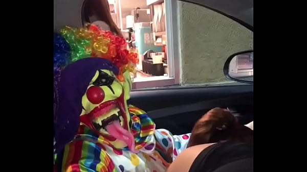 Gibby the clown likes his fast food