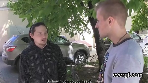 Broke bf_lets feisty mate to nail his girlfriend_for dollars