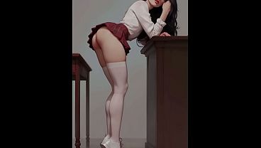 Nonton Perfect Ass College Girl In Miniskirt Strips Gushing Animation [ai] thumbnail