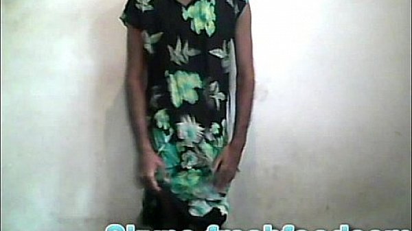 indian crossdresser wearing cloths. 