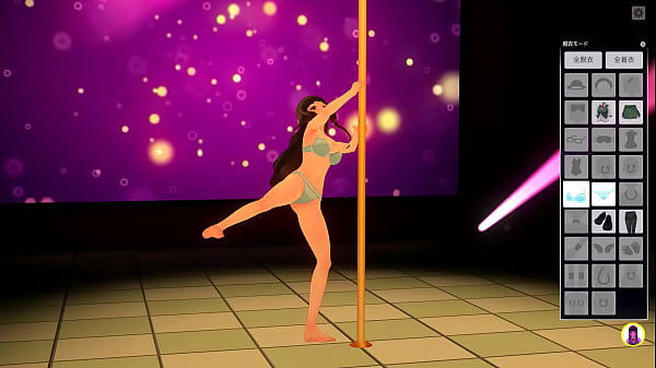 [com3d2]chiya Ujimatsu Strip Pole Dance thumbnail
