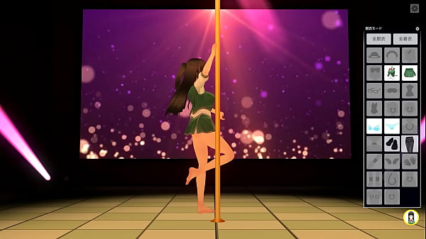 Com3d2 chiya ujimatsu strip pole dance 