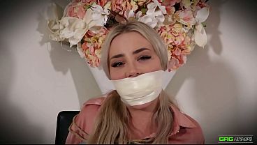 Young Blonde Sec Bound And Tape Gagged By Captor While Being Totally Helpless And Moaning Ep 3 thumbnail
