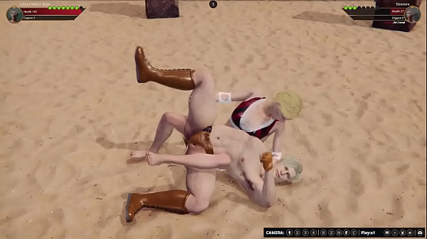 Johnny walker vs eleonore nf3d mma mixed combat maledom battle