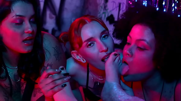 Foot worship tickling fetish & wax play with bratty girls 