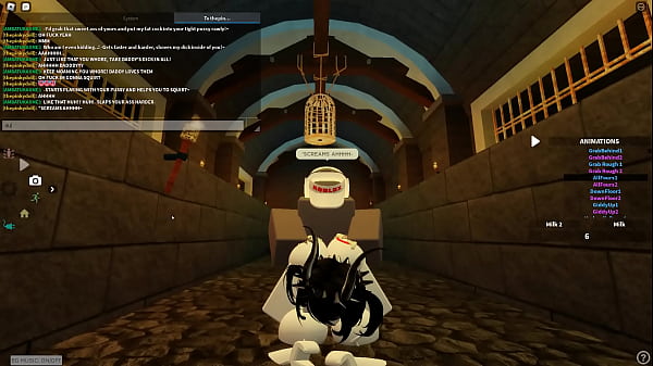 Roblox juicy ass slut got dicked and filled by her daddy 