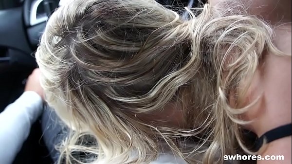 Lusty blonde filmedon camera sucking and fucking