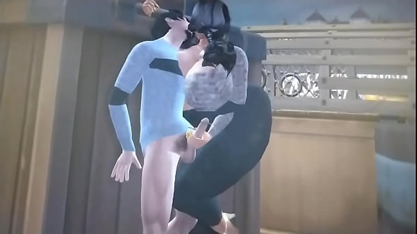 TheSims 4_max makes his stepmom suck his dick whendad pass way