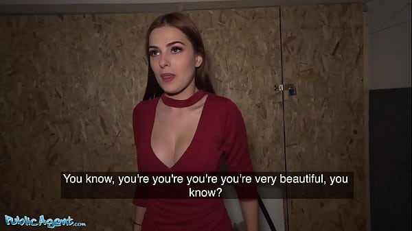 Play MP4 - Public Agent Hot Italian Redhead Mini Vamp Rides Big Cock in a Basement