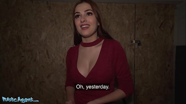 Public Agent Hot Italian Redhead Mini Vamp Rides Big Cock_in a Basement