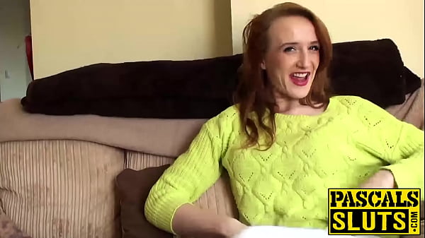 Nonton Naught Redhead Sabrina Jay Shows Off Her Nice Ass And Cunt By Playing With It. Watch How This Redhead Pleases Herself With A Sex Toy. thumbnail