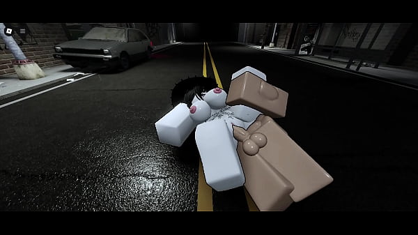 Roblox girl gets completely breeded in the streets 