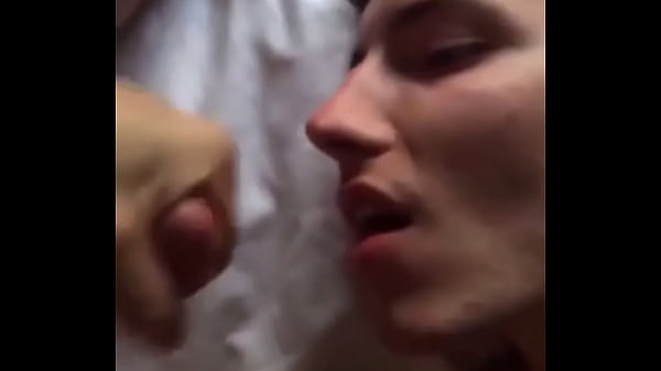 He swallow all my cum. 