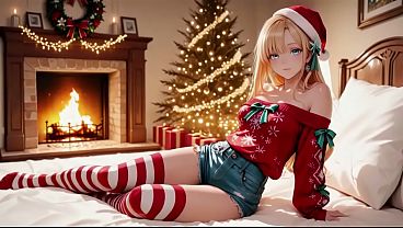 Nonton Blonde Christmas Cutie Passionate Holiday Ride &ndash; Christmas Special thumbnail