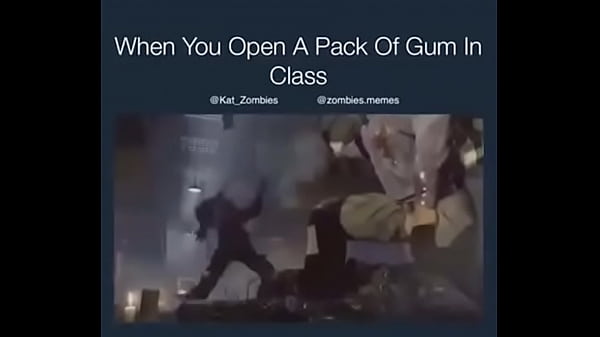 Play MP4 - Don&rsquo;t open a pack of gum in class