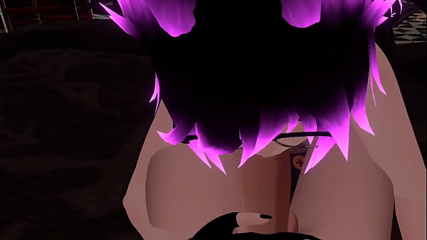Character: Hex. (Vrchat ERP) Rando guy gets a BJ! 