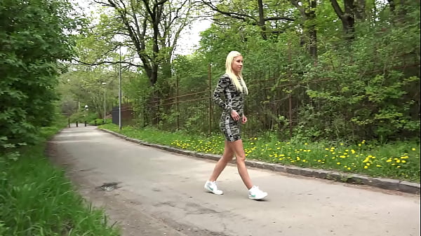 Got2pee Brings Another Desperately Peeing Girl In Relaxing Outdoor Pee - Featuring Big Puddle thumbnail