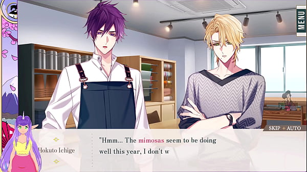 Him the smile and bloom gin's route otome game episode two 