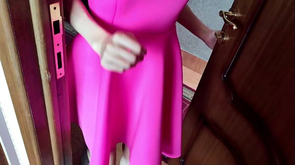 Nonton Fucked A Classmate In A Pink Dress, Skinny Girl Fucked Doggy Style thumbnail