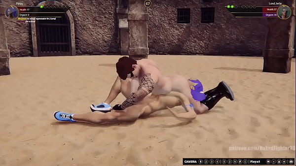 Pippy VS Lord Jerle (Naked Fighter 3D)