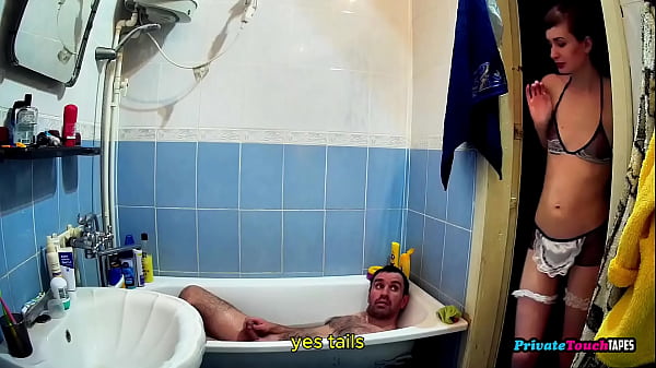 Nonton My Skinny Maid Sucks My Cock In The Bathroom And Gets Fucked Excellent Service thumbnail