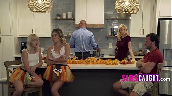 Stuffing Stepsis's Turkey On Thanks Giving 