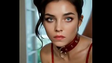 Blue-eyed Brunette In Red Latex: Anal Start, Hot Oral, Reverse Ride & Prone Finish ( Ai Generated ) thumbnail