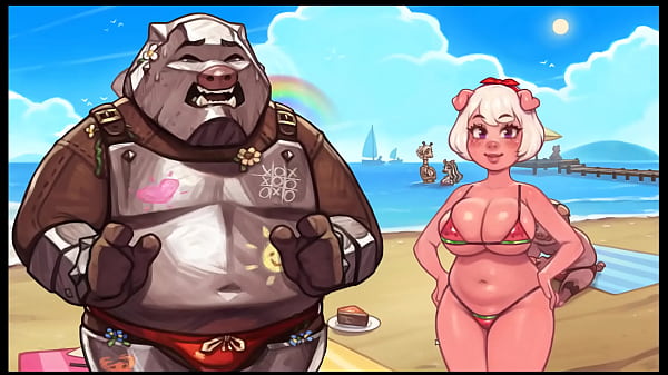 My pig princess sex positive pornplay ep 24 blinding beauty on the public beach