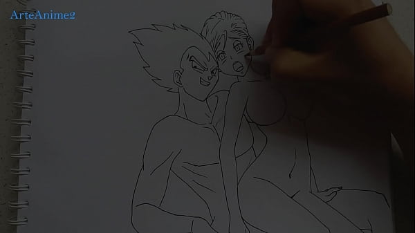 Vegeta le da por atras a bulma 