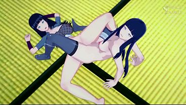 Hinata sex lesbian fantasy with Himawari - Naruto